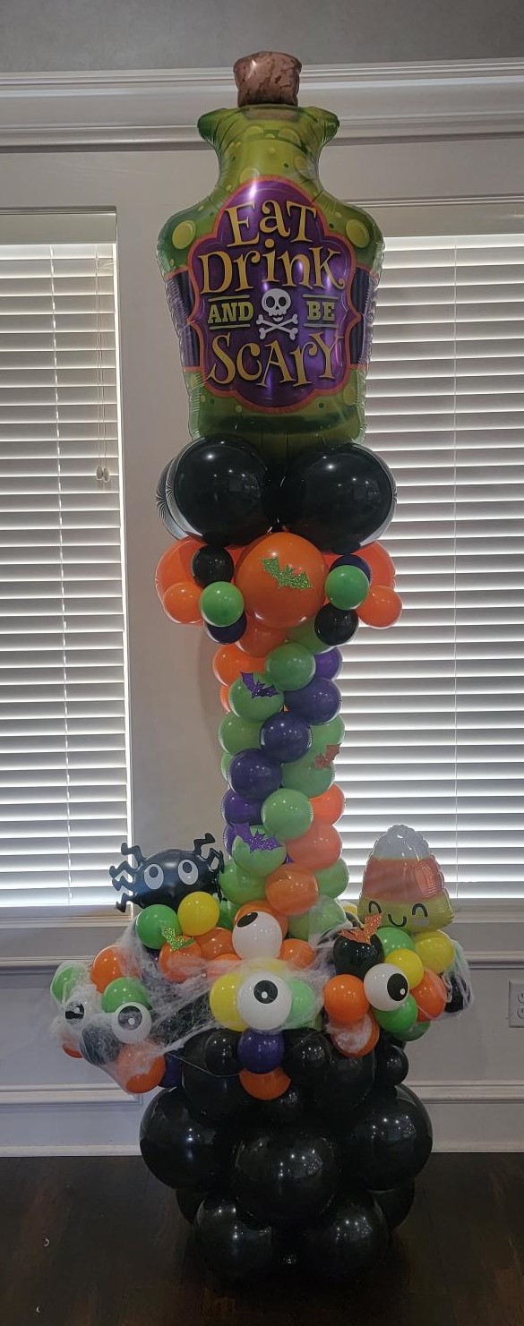 Halloween 11th Birthday Balloons